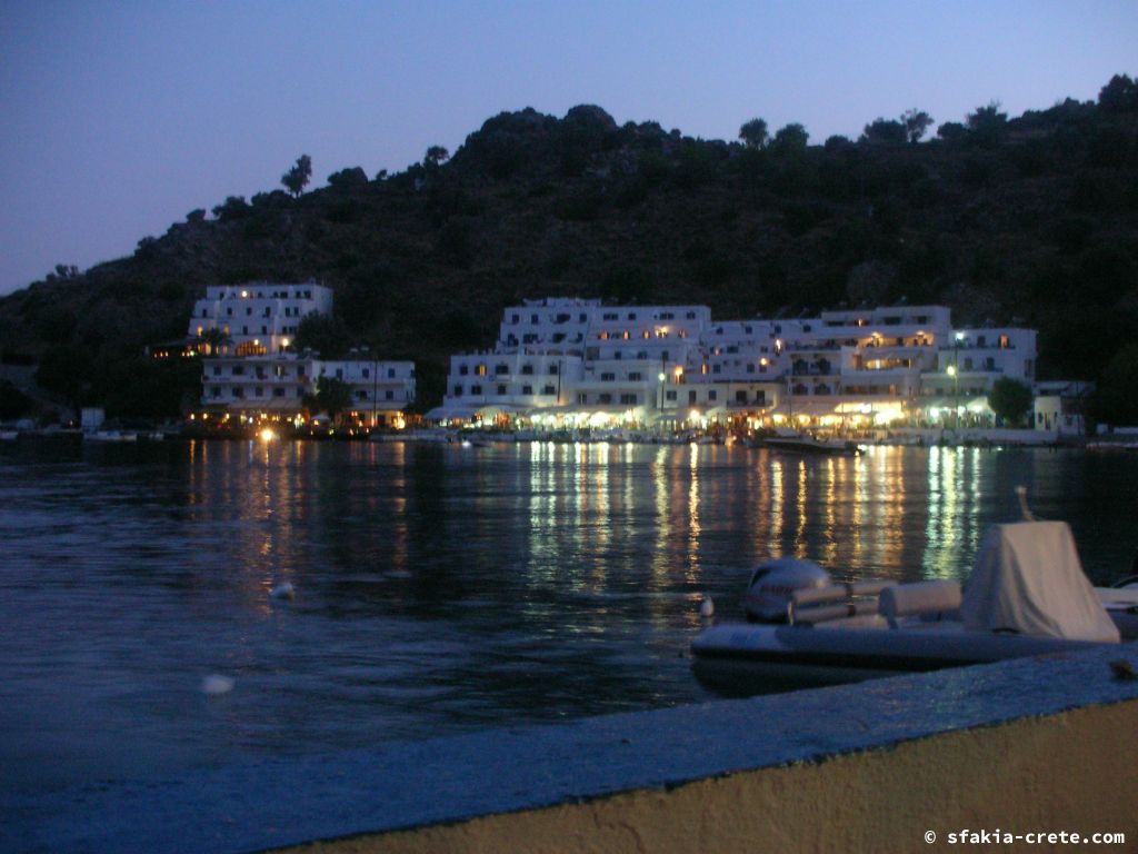 Photo report of a stay around Loutro, Sfakia, Crete in July 2009